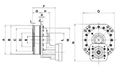 rd-c series gearbox dimensions